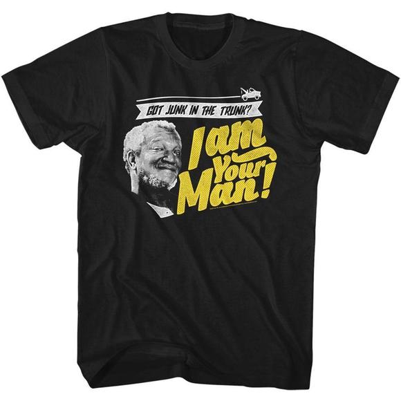 Other - Redd Foxx Sanford And Son Junk In The Trunk 2 Black T-Shirt